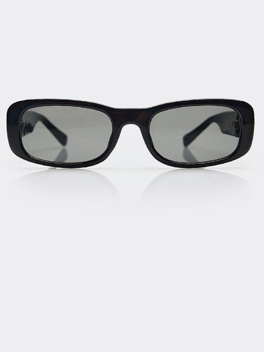 Miu Miu Black Sunglasses with Gold Logo Temples - Picture 6 of 7